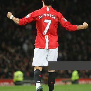 2007-2008 Man Utd Home Player Version 球员 Retro Soccer Jersey